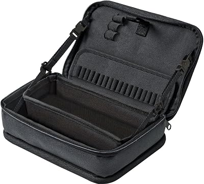 Wiha 43474 Functional Tool Case Empty Red Black for Electricians Vario Family