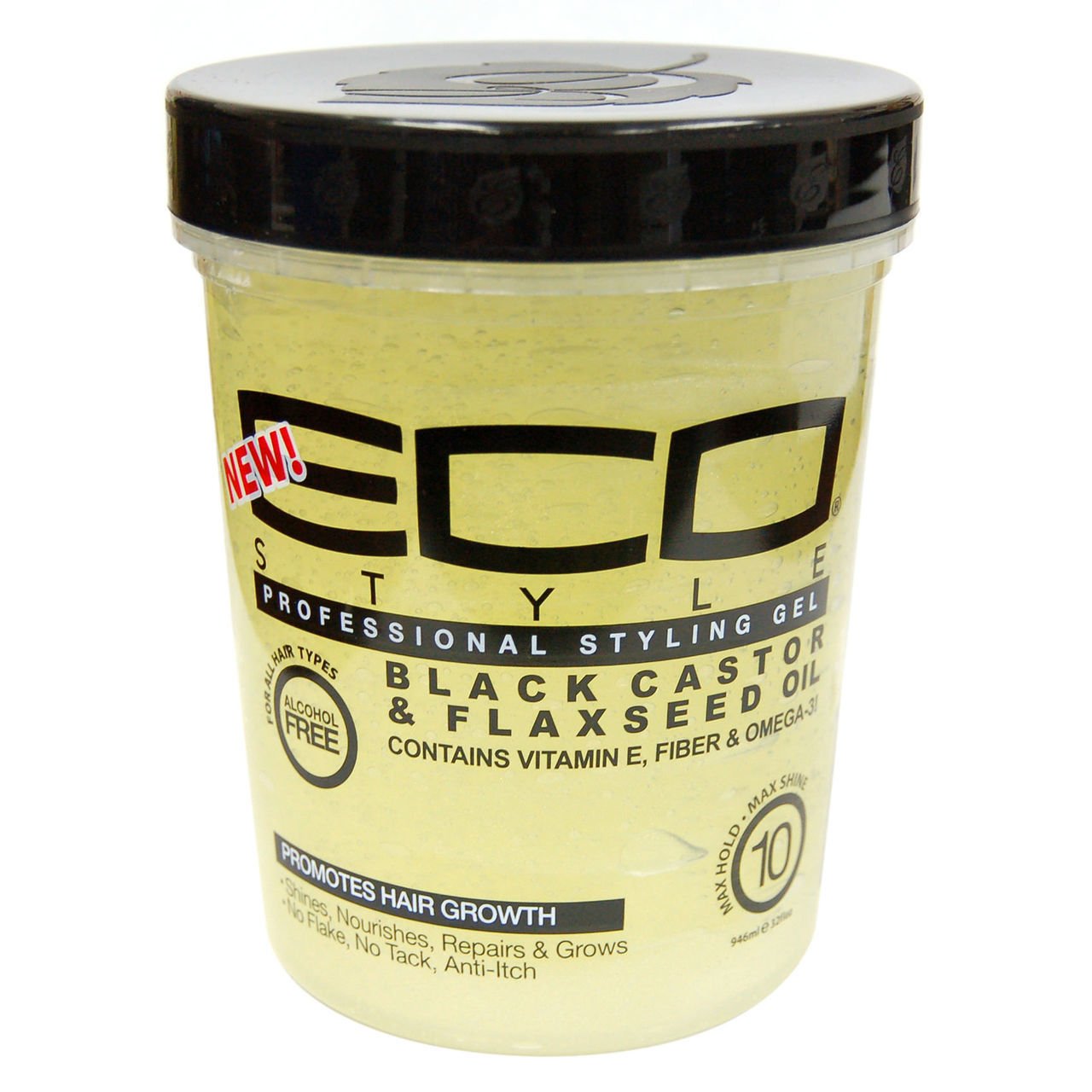 ECOCO Eco Style Gel, Pink, 32 Ounce Hair Styling Gels