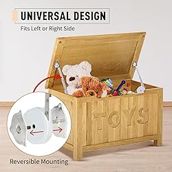 2 Pack | Toys Box Hinges Soft Close - HBL’ Lid