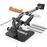 XARILK GEN3 Guided Knife Sharpening System, Aluminium | Professional Knife Sharpener, Knife Sharpening Kit W / 3 Diamond Plat