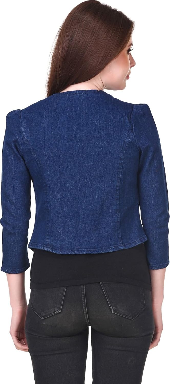 westa clothing denim shrugs for women