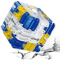 Puzzle Toys Large 3D Labyrinth Cube Puzzle, 3D Magic Cube Maze Ball Puzzle, Magic Cube & Ball, Improve Spatial Recognition And Cultivate Logical Thinking For Adult (1pc 3d Digital Cube Puzzle