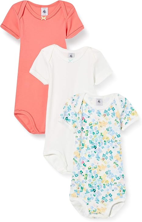 Petit Bateau Abbigliamento Intimo Pacco da 3 Bimbo lencicol Prima infanzia  Moda
