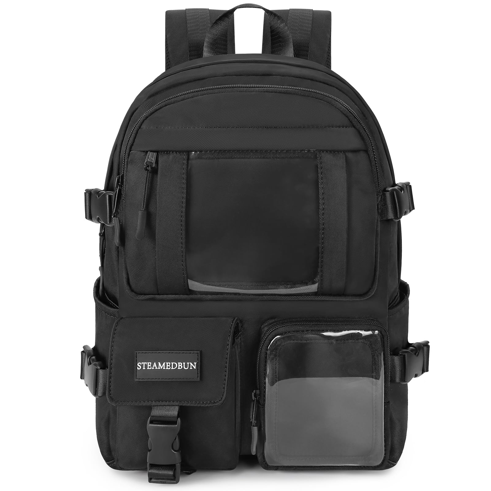 STEAMEDBUN Kawaii Backpack Cute Aesthetic Backpack for Girls,Ita Backpack with Inserts for School (without pins)