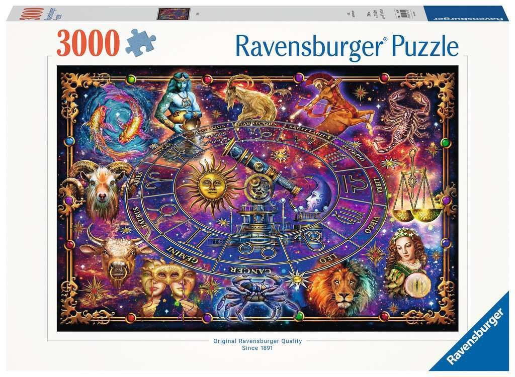 Ravensburger - Zodíaco Jigsaw Puzzle, 3000 Pieces, Gift Idea for Her, Him or Her, Adult Puzzle