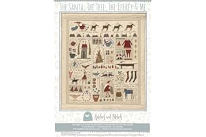 HOTFLY The Santa, The Tree, The Turkey and Me Pattern by Hatched and Patched