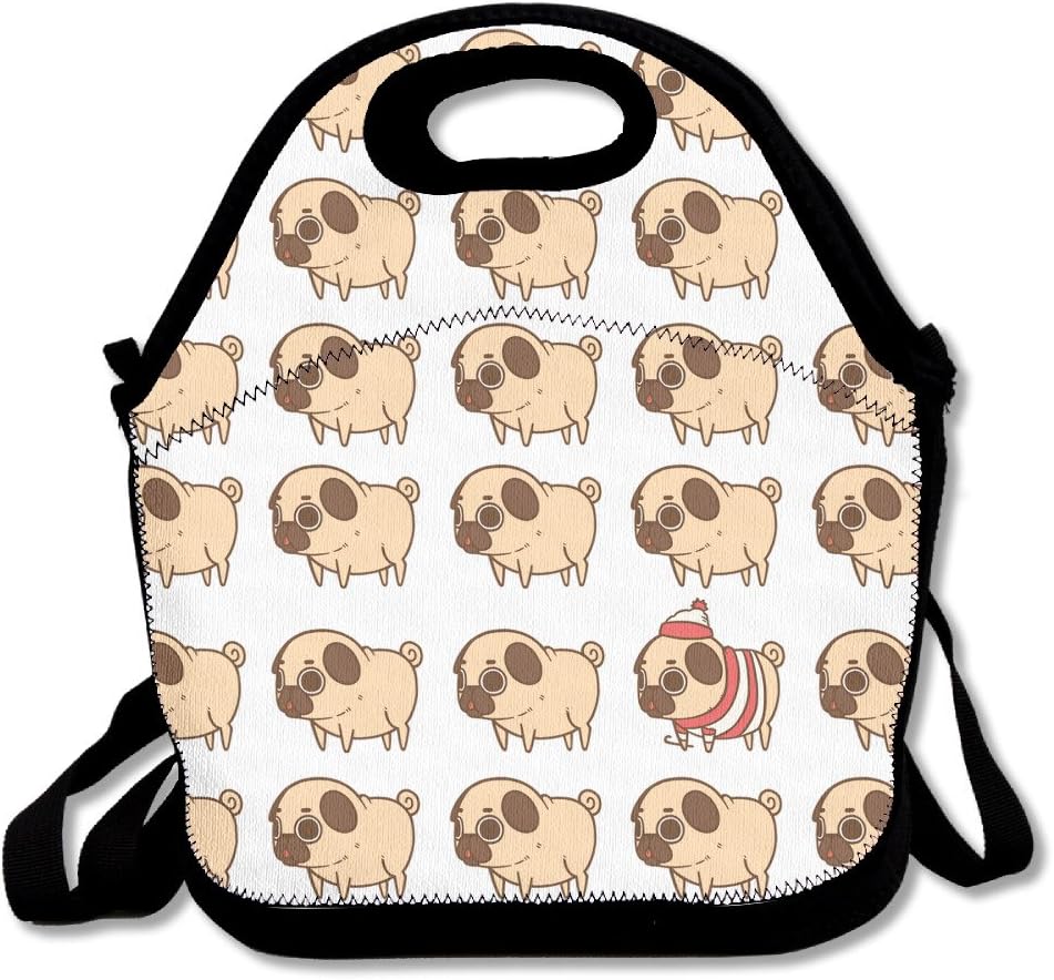 Puglie Pug Cute Lunch Bag
