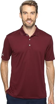 adidas maroon polo