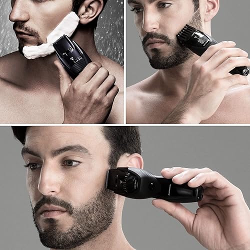 Panasonic Grooming Kit for Face, ER-GB42-K ER430K Bundle, Wet