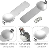 MEKEET 2 Pcs Stainless Steel Italian Name Bracelet Tool for Adding Removing view 3