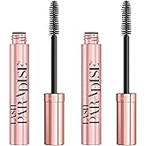 L'Oreal Paris Voluminous Makeup Lash Paradise Mascara, Black, 0.25 Fl Oz (Pack of 2) Packaging May Vary