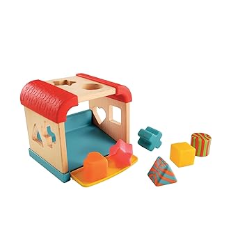 elc wooden shape sorter