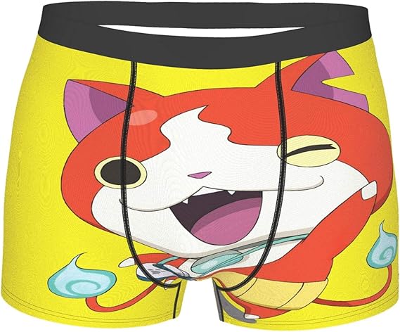 Amazon Co Jp パンツ メンズ 妖怪ウォッチ2 ボクサーパンツ メンズ 吸汗速乾 ハーフショーツ 通気性 レギュラーショーツ 男性 下着 ボクサーブリーフ おしゃれ メンズ パンツ 下着ボクサ 服 ファッション小物