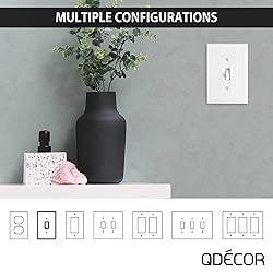 Questech Decor Light Switch Covers, Single Toggle