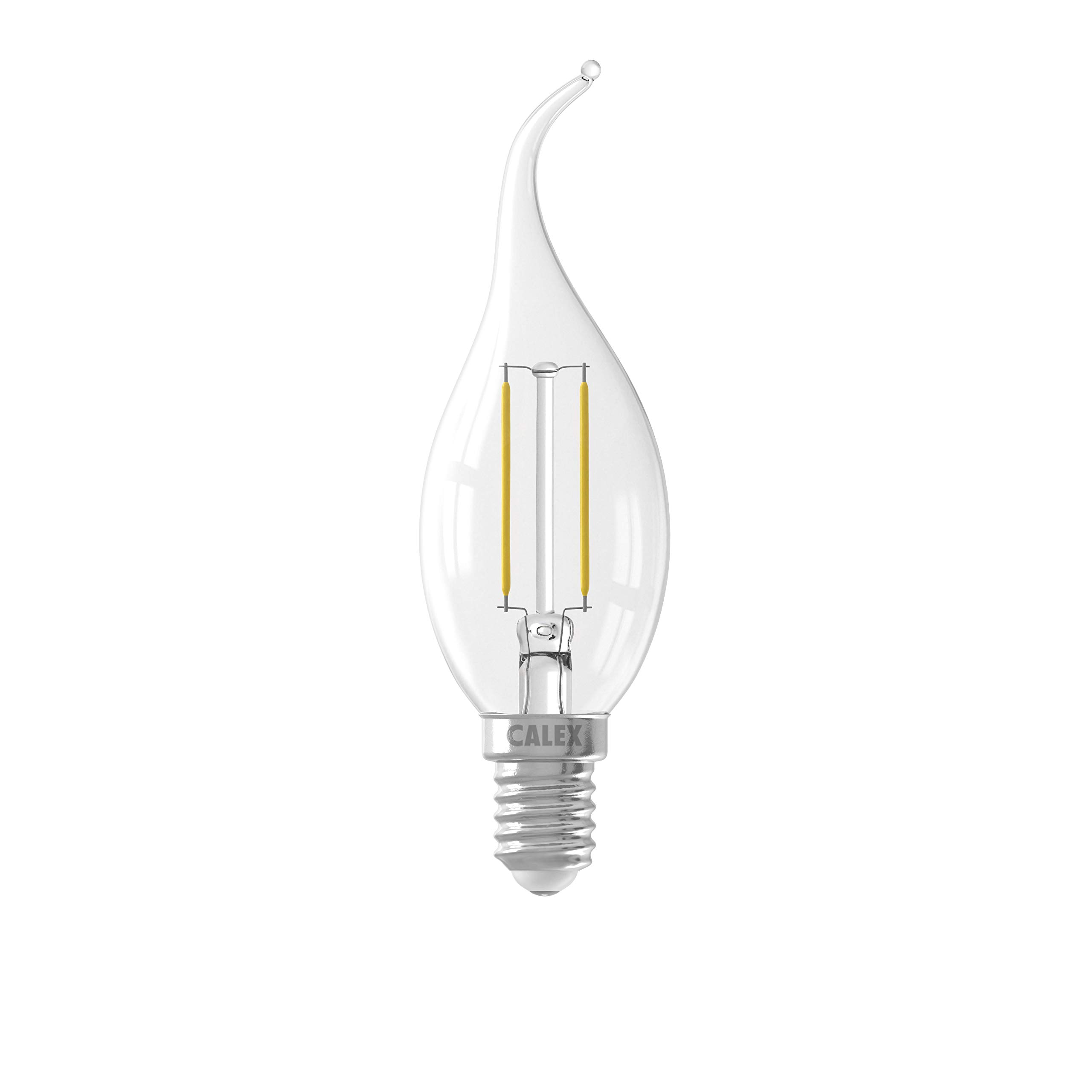 Calex Windstoßkerzenlampe LED-Filament 2W (ersetzt 20W) E14