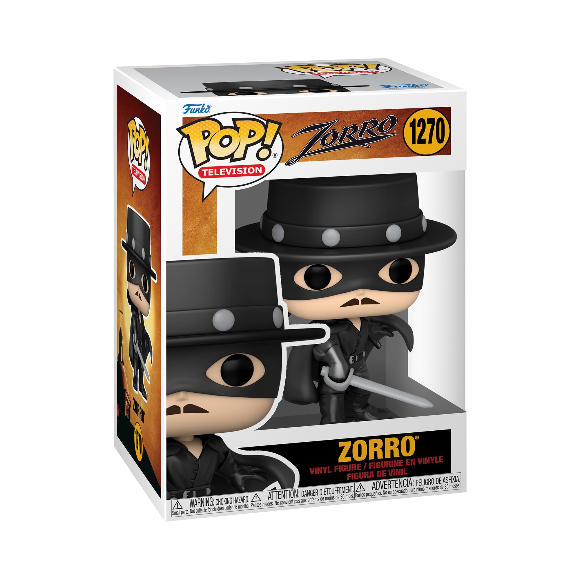 Funko POP! TV: Zorro Anniversary - Collectable Vinyl Figure - Gift Idea - Official Merchandise - Toys for Kids & Adults - TV Fans - Model Figure for Collectors and Display