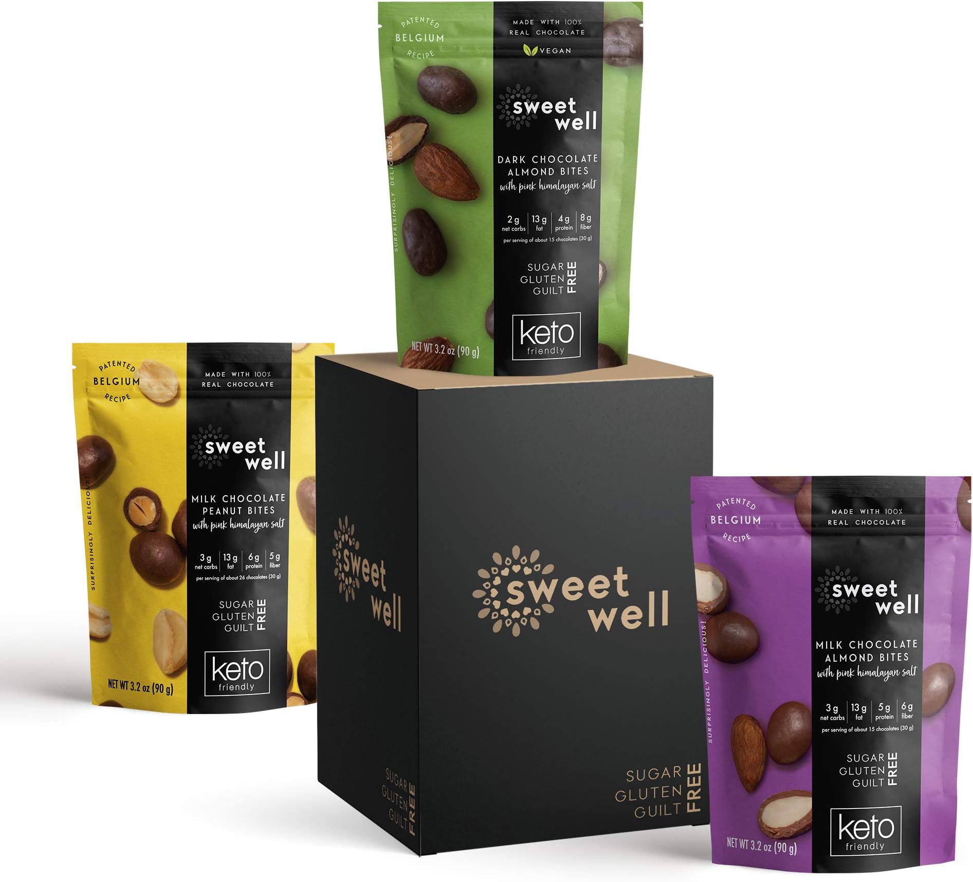 Sweetwell Chocolate Covered Bites (Variety)