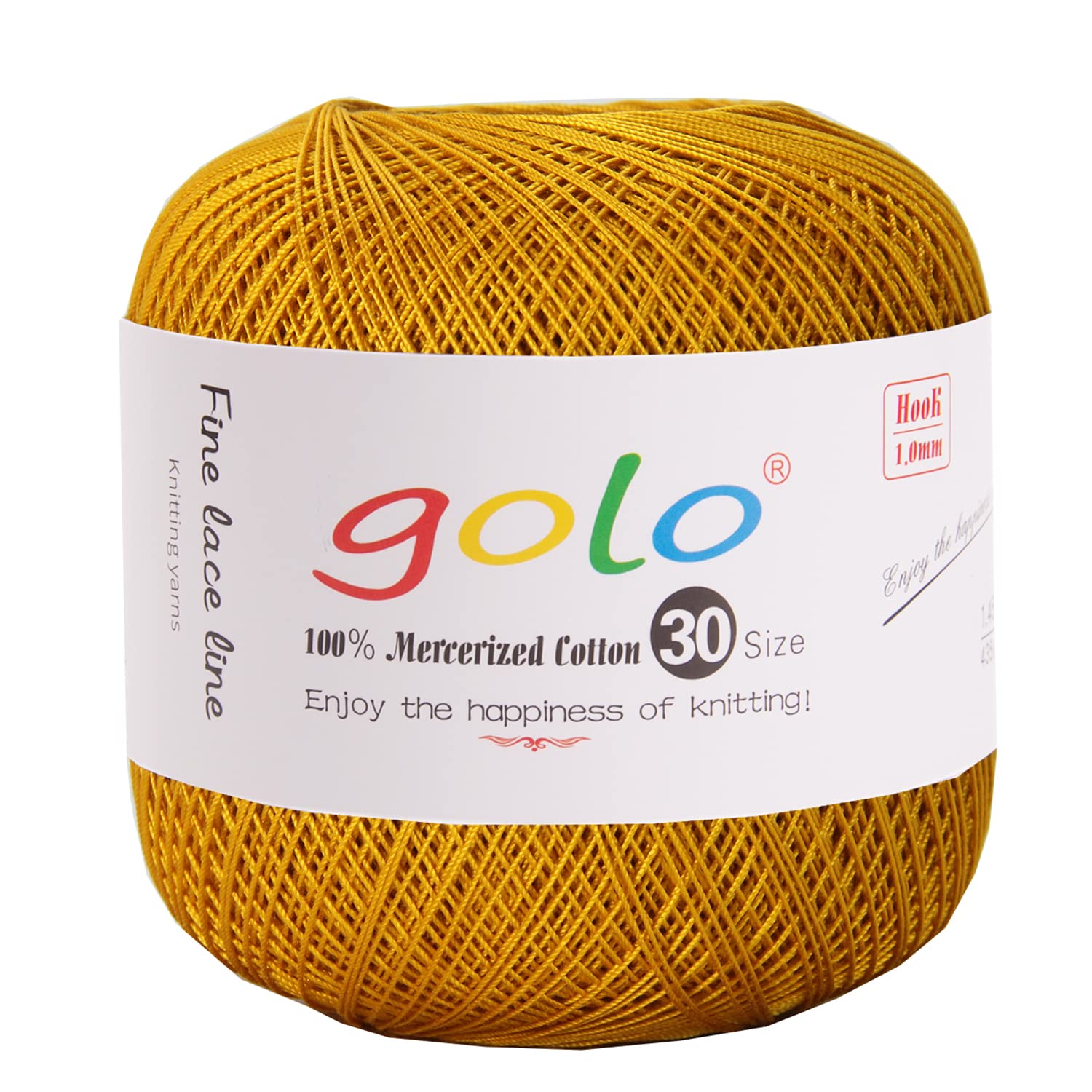 golo Crochet Thread Size 30 Yarn for Hand Knitting Lace Yarn Crochet Yarn for Crocheting — image 1