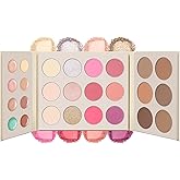 UCANBE 26 Colors 4-in-1 Multi-Use Face Palette, Long-Lasting Makeup Palette with 8 Concealers, 6 Contours, 6 Highlighters and 6 Blushes All In One Palette, High Coverage and Travel-Friendly