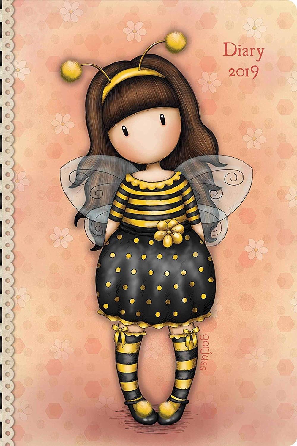 Santoro Gorjuss Bee Loved 2019 Patchwork Journal