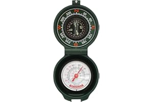 Coghlan's Compass with Thermometer for Hiking, Camping, and Outdoor Navigation – Compact and Lightweight Survival Gear with L