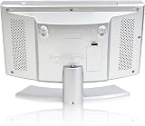 Denver CD Player with Speakers Wall Mount Desk Stand Alarm Clock Radio Silver view 5
