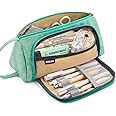 EASTHILL Large Capacity Pencil Case Pen Bag Pouch Holder Multi-slot School Supplies For Middle High School Office College Tee