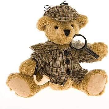 Ours En Peluche Sherlock Holmes La Great British Teddy Bear Company Amazon Fr Jeux Et Jouets