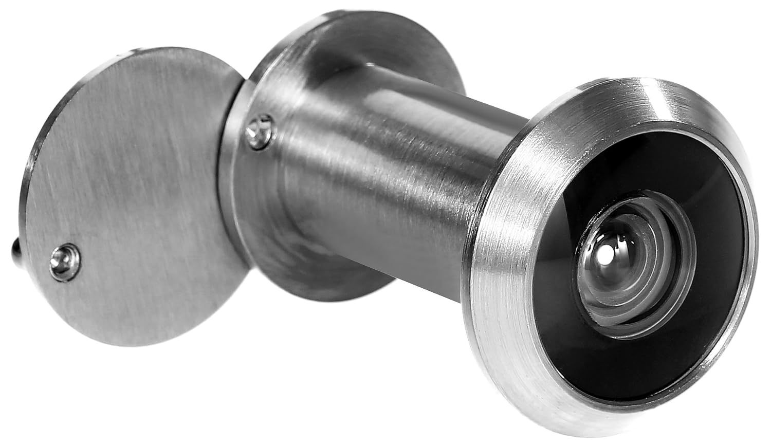 Stoppwerk Door Viewer Stainless Steel 14mm Spy Hole for Installation