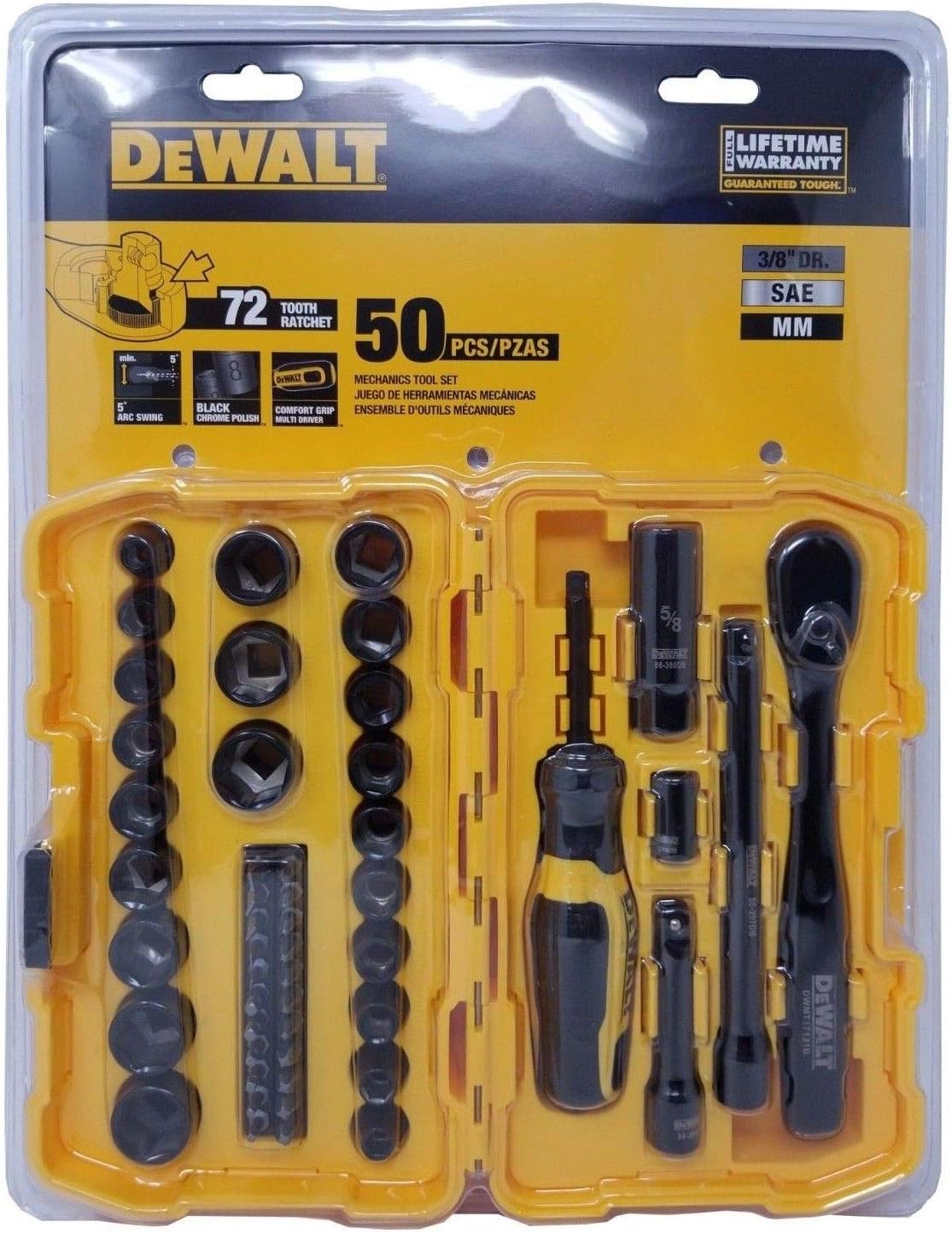 DeWalt Mechanics Tool Set 50 Pieces Amazon.co.uk DIY & Tools