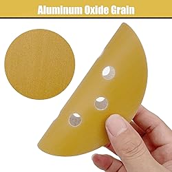 QYQRQF 5 Inch Sanding Discs Hook and Loop, 320