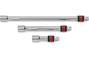 GEARWRENCH 3 Pc. 1/4" Drive Locking Extension Set Includes 2", 3" & 6" - 81003