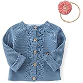 Simplee kids Baby Girls' Fall Winter Cardigan Sweaters Coats Outfits for Toddlers