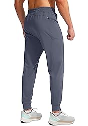 G Gradual Men's Joggers Pants with Zipper Pockets