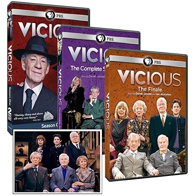 Vicious Complete DVD Gift Collection: Season 1, 2 and The Finale with Bonus Cast Photo
