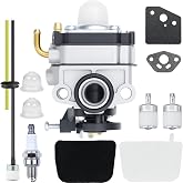 BHX2500 Carburetor For Maki-ta BHX2500CA BHX2500V PB2504 EH450 H2500 Blower | Fit 24.5 cc Engine Carb Replace OEM 168641-9 592-60220-01 592-60220-00