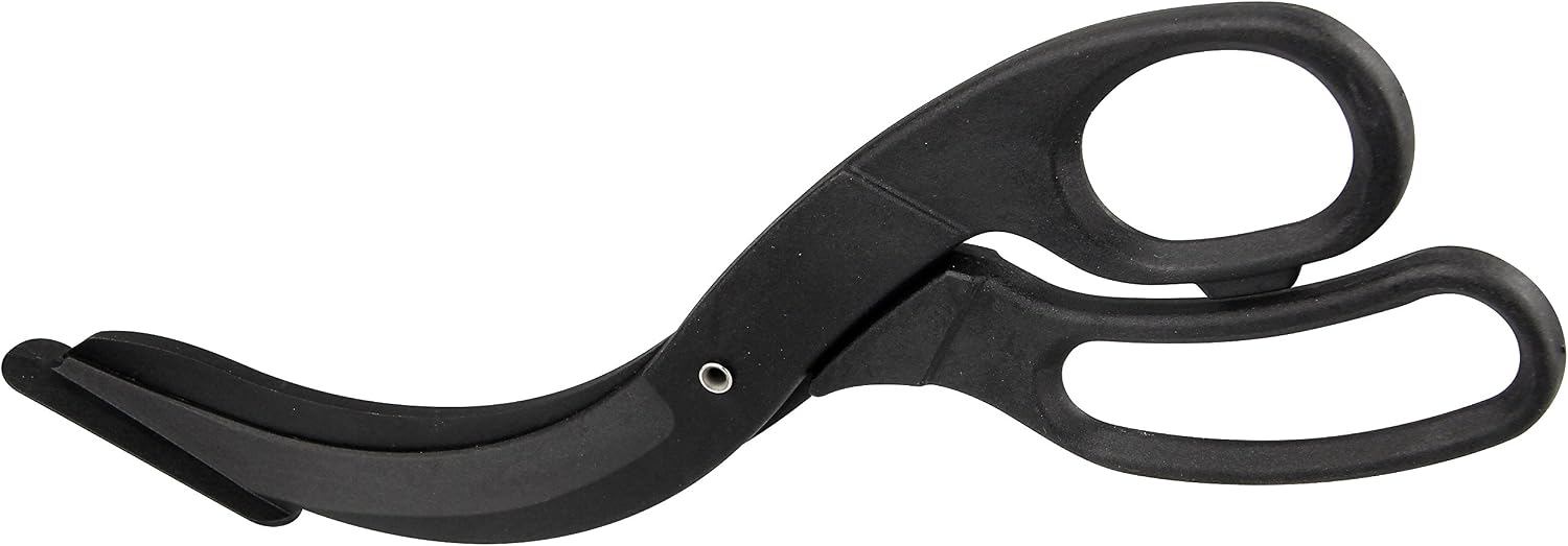 Fackelmann Nylon Pizza Cutter 25 cm, Black, 25 x 11.7 x 1 cm - Image 3