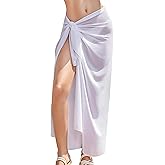 Rossopesca Womens Beach Sarong Chiffon Swimsuit Coverups Sheer Bikini Wraps for Swimwear Bathing Suit Cover Up