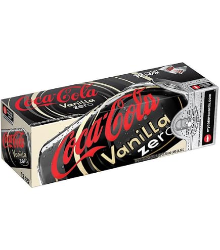 Coca-Cola Vanilla Coke 12-Pack with Natural Vanilla Flavor