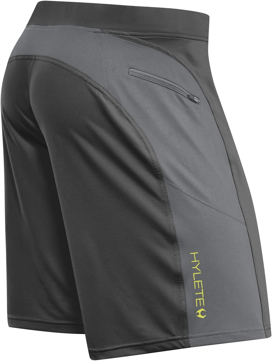 HYLETE Men's Helix II Shorts Zipper Cargo Pockets Stealth