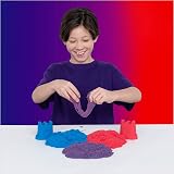 Kinetic Sand Rainbow Mix Set with 382g and Tools - 3 Colours 127g Each view 9