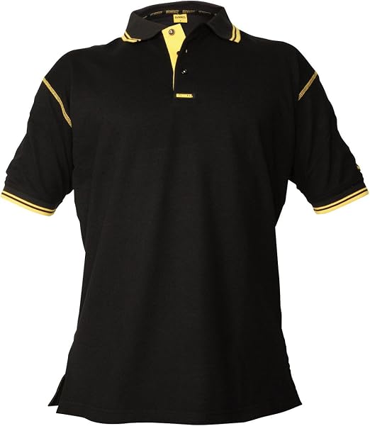 Dewalt DWC5001 Black Polo Shirt - Extra Large: Amazon.co.uk: Garden