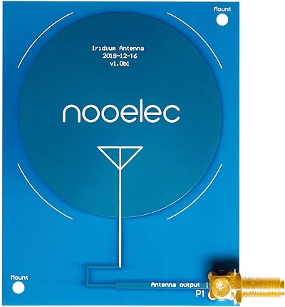 NooElec Iridium Patch Antenna 3dBi SMA Connector L-Band 1620MHz PCB