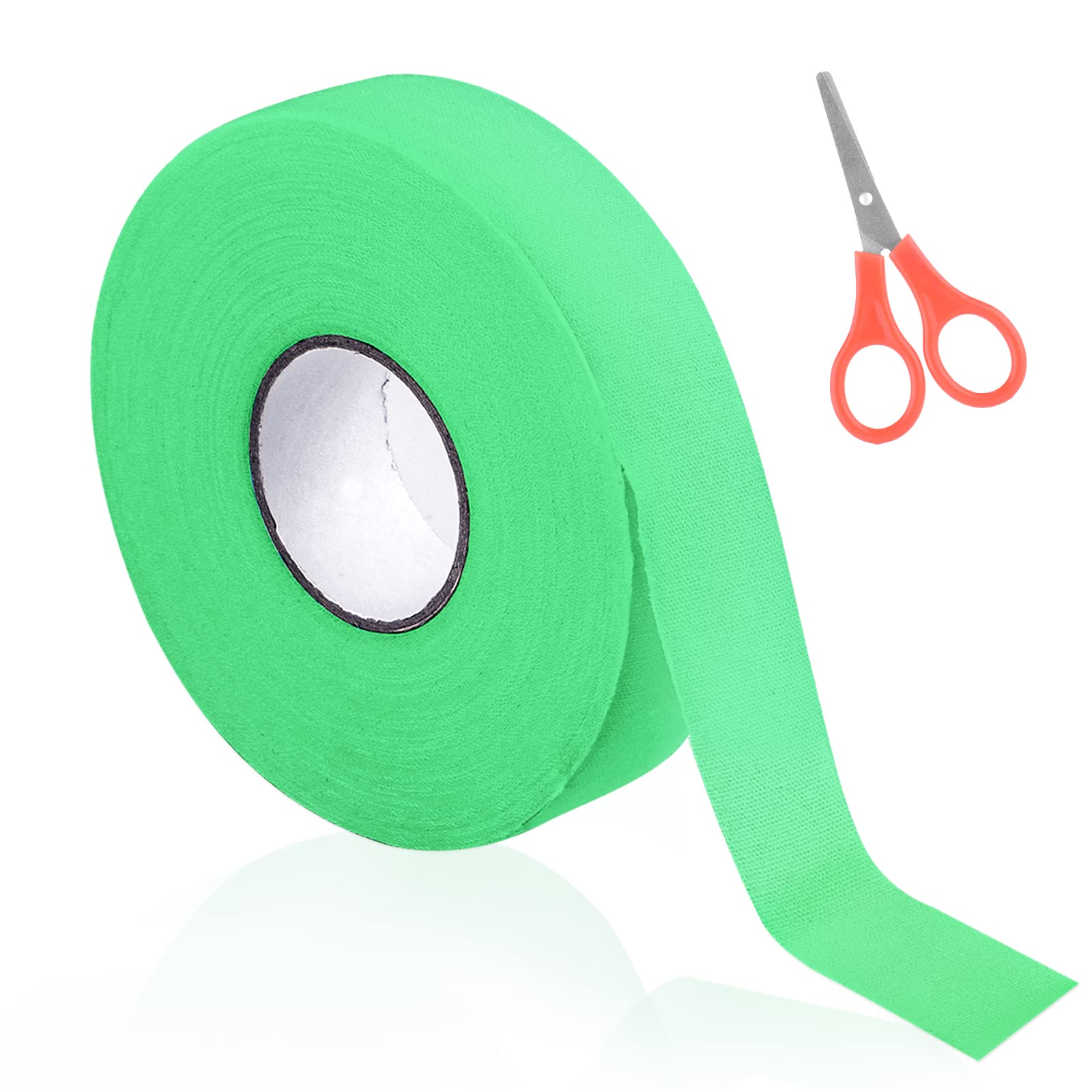 Weysoo Hockey Tape, 82 Ft Anti Slip Hockey Stick Tape, Self-Adehesive Grip Tape for Ice Hockey/Golf/Tennis/Squash/Badminton/Baseball (GREEN)
