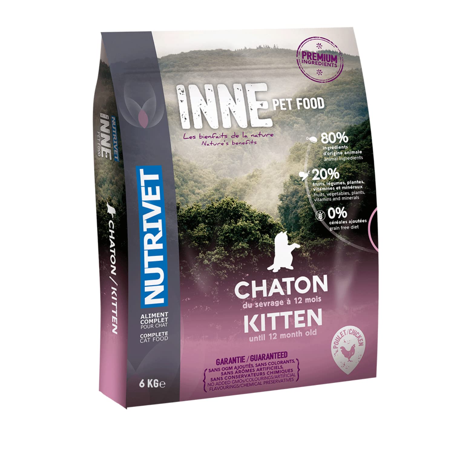 nutrivet Inne Chicken Kitten 6 Kg Bag Up To 12 Months