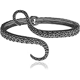 RechicGu Octopus Tentacle Animal Sea Ocean Hinged Open Bracelet Bangle Arm Cuff Scary Horror Goth