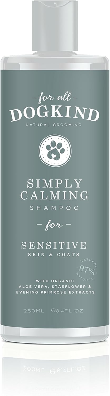 for All DogKind Simply Calming Dog Shampoo With Starflower and Evening Primrose Oil, Soothing Dog Shampoo