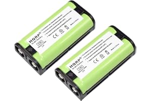 HQRP 2-Pack Battery Compatible with Sony BP-HP550-11 MDR-RF925 MDR-RF925R MDR-RF925RK MDR-RF970 MDR-RF970RK MDR-RF811 MDR-RF811RK Wireless Stereo Headphone System