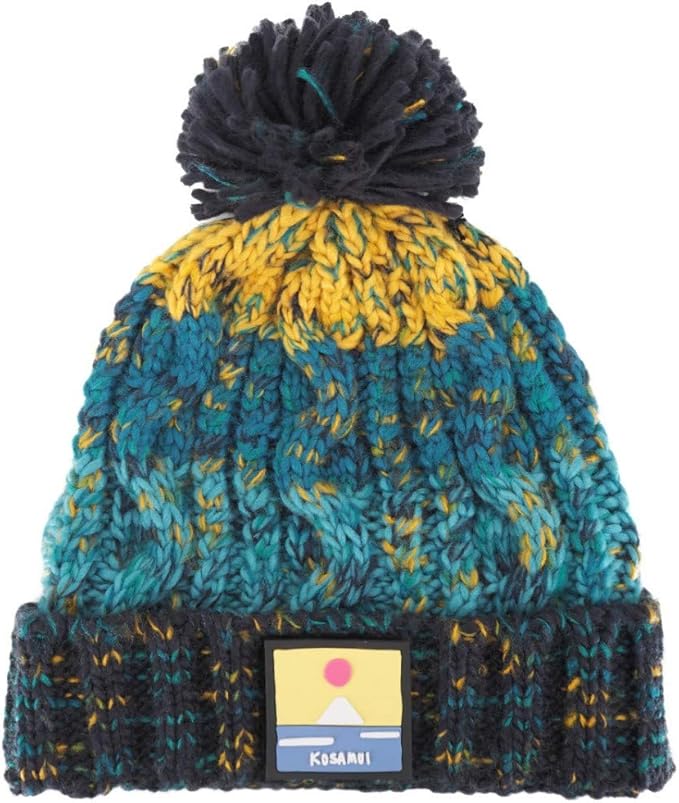 Ko Samui Bonnet Pon Pon Pon Pon Bleu Ksu Cap 625 Pon Cya One Size Amazon Fr Vetements Et Accessoires