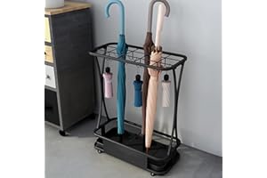 GeLive Umbrella Holder Entryway Umbrella Display Stand Rack Umbrella Container Cane Rack Walking Stick Stand Golf Club Organizer Metal Home Office Patio Decor Indoor Outdoor Stored 31 Umbrellas